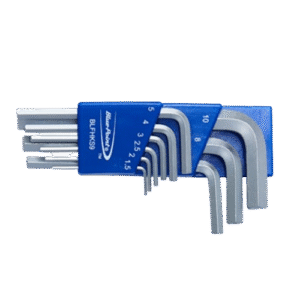 Blue Point, L-Hex Short Arm Key Set, 9pcs, BLFHKS9
